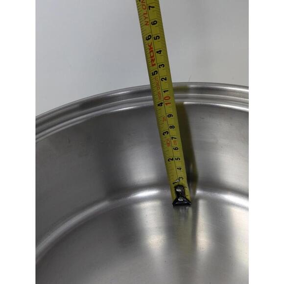 VINTAGE Cook O Matic 5QT 3 Ply Surgical Stainless Steel Boiling Pot 10" - Picture 9 of 9